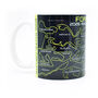 Formula 2026 Racing Circuits Mug Neon Green Edition, thumbnail 3 of 3