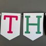 Thirty Birthday Party Banner Bunting Decoration, thumbnail 6 of 9
