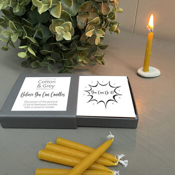 'Believe You Can' Positivity Candles, 2 of 9