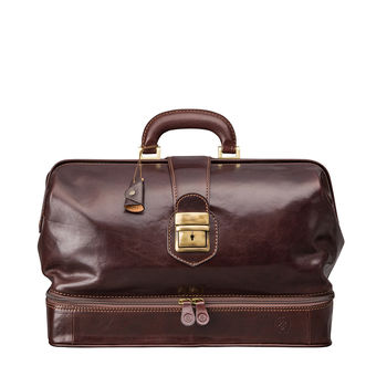 Personalised Leather Doctors Bag.'The Donnini L', 2 of 10