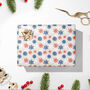 Luxury Matisse Inspired Christmas Wrapping Paper – Snowflake, thumbnail 1 of 3