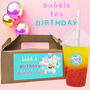 Personalised Birthday Bubble Tea Kit, thumbnail 1 of 2