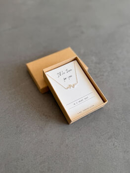 There For You Sterling Silver Heartbeat Necklace – Friendship Gift For Her, 4 of 5