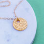 18k Gold Vermeil Or Silver Personalised Doodle Necklace, thumbnail 1 of 6