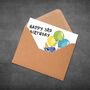 Dinosaur 3rd Birthday Card For Boy, Personalised, thumbnail 3 of 6