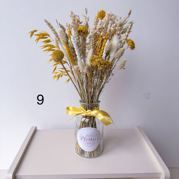 Mothers Day Dried Flower Gift With Vase, 6 of 11