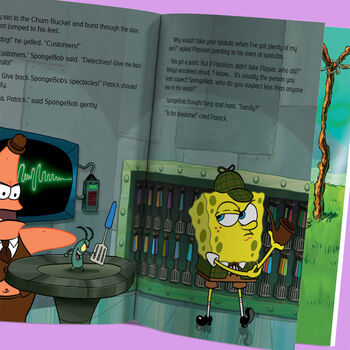 Sponge Bob Square Pants Adventure Personalised Book, 2 of 8
