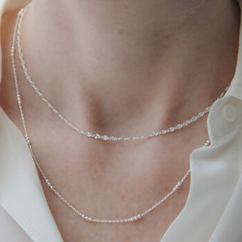 Everyday Sterling Silver Chain Necklace, 5 of 7