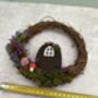 Fairy Door Dried Flower Wreath, thumbnail 4 of 6