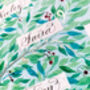 Colourful Green Personalised Family Tree Print, thumbnail 5 of 9