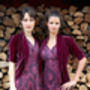 Bespoke Bridesmaid Dresses In Rosewood Lace, thumbnail 2 of 7
