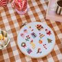 Colourful Christmas Cross Stitch Kit, thumbnail 9 of 11