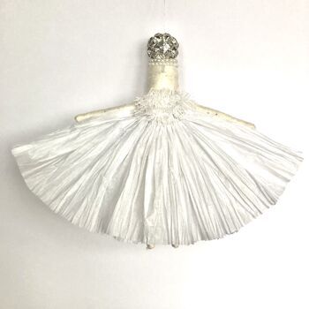 Christmas Tree Topper Angel Crystal, 6 of 8