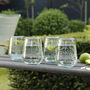 Glass Party Drinks Dispenser And Glasses, thumbnail 2 of 2