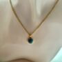 Turquoise 18ct Gold Plated Vermeil Silver Pendant Necklace, thumbnail 11 of 11