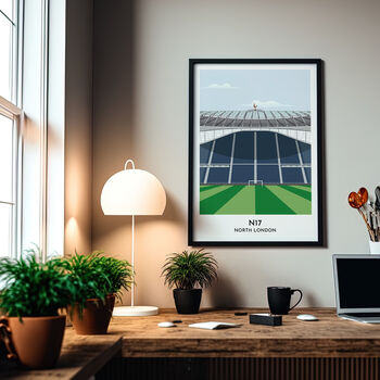 Personalised Print Gift Of Any Football Stadium, 2 of 12