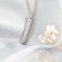 Roman Numeral Bar Necklace, thumbnail 1 of 11