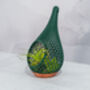 Teardrop Planter | Copper And Forest Green, thumbnail 2 of 6