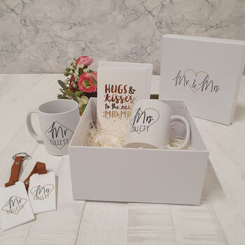 Happy Couple Honeymoon Wedding Gift Box, 8 of 8