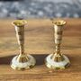 Set Of Two Vintage Style Tapered Candle Holder, thumbnail 1 of 7