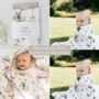 Woodland Bamboo Organic Cotton Muslin Swaddle Blanket, thumbnail 6 of 6