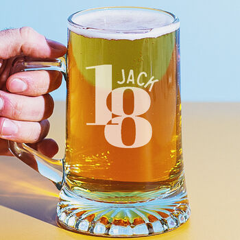 18th Birthday Personalised Glass, 11 of 11