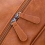 Personalised Faux Leather Barrel Bag With Initials, thumbnail 8 of 12