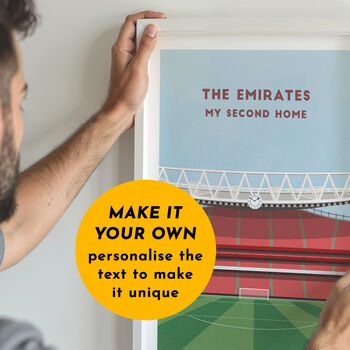 The Kop Liverpool Stadium Art Print Football Gift, 6 of 8