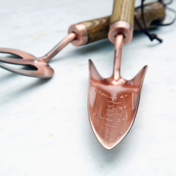 Copper Gardening Tool With Personalised Bag, 2 of 6