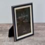 Beltrami Navy And White Border Photo Frame, thumbnail 1 of 3