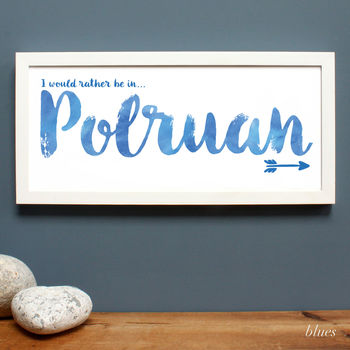 Personalised Favourite Destination Framed Print, 3 of 7