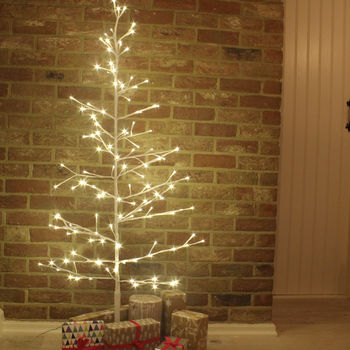 White Twig LED Christmas Tree, 3 of 4