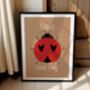 Little Love Bug Art Print, thumbnail 2 of 3
