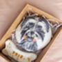 Personalised Hand Iced Pet Portraite Letterbox Biscuit Gift, thumbnail 3 of 11
