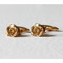 Poppy Cufflinks Silver/Gold/Rose Gold, thumbnail 1 of 8