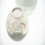 Ballvase Kula White Gold Glass By Dut Z, thumbnail 2 of 4