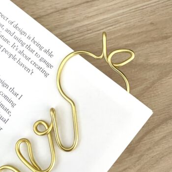 Personalised Teacher Gift Bookmark, 3 of 11