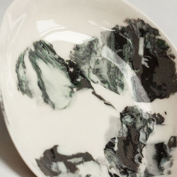 Nerikomi Porcelain Militum Pattern Bowl By Jp, 4 of 5