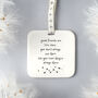 Good Friends Are Like Stars Slogan Ceramic Hanger, thumbnail 1 of 2