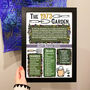 Birthday Gift Print For Gardeners Personalised For Birth Year, thumbnail 6 of 8