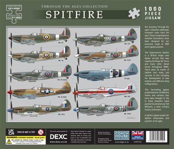 Spitfire 1000 Piece Jigsaw, 3 of 4