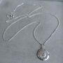 Sterling Silver Crystal Friendship Necklace, thumbnail 7 of 12