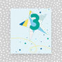 3rd Birthday Card, thumbnail 2 of 2