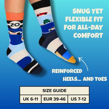 United Oddsocks Petrol Head Men's Gift Box Set, 7 of 8