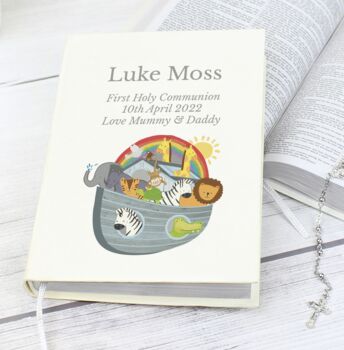 Personalised Noahs Ark Holy Bible, 2 of 4