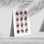 England Playing Cards Print, thumbnail 3 of 4