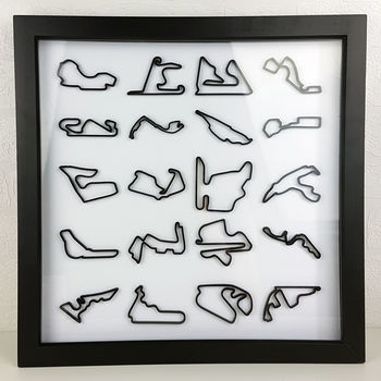 Framed 3D Racing Circuit Limited Edition, 2 of 4