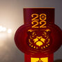 Chinese New Year Lantern 2022 Tiger Lunar Decoration, thumbnail 2 of 12