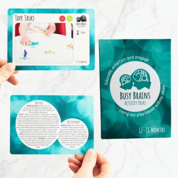 Complete Set Of Busy Brains Activity Cards, 8 of 10