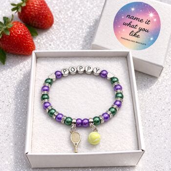 Personalised Thank You Teacher Gift Sports Coach Bracelet, 12 of 12